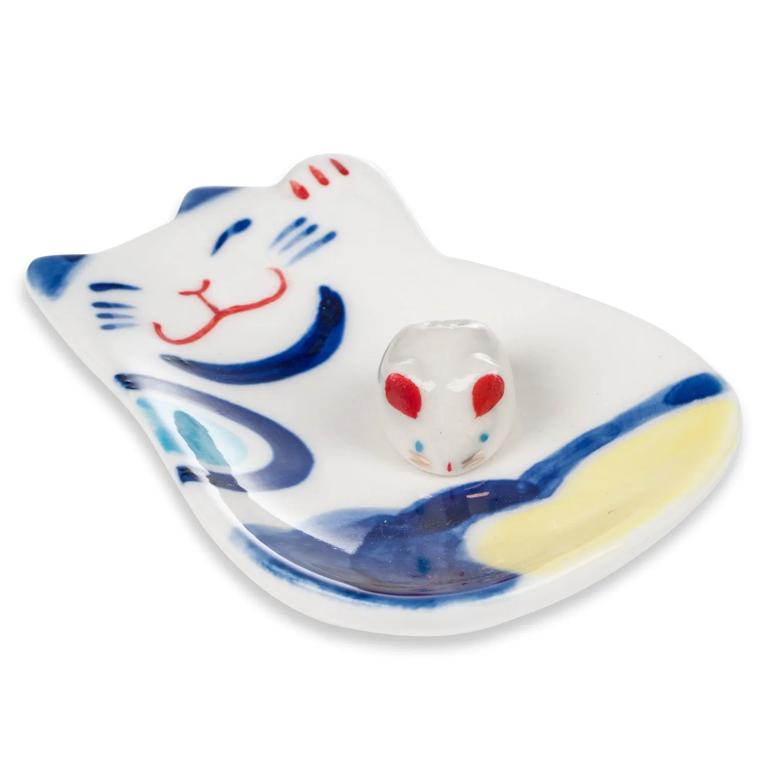 Lucky Cat Incense Holder