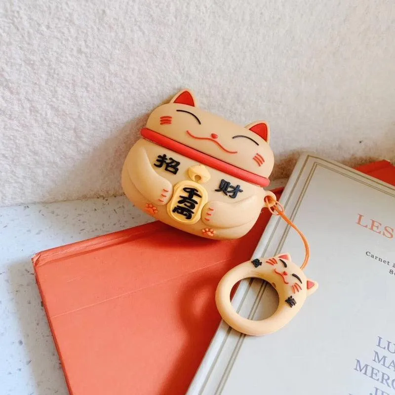 Maneki Neko Airpods Case