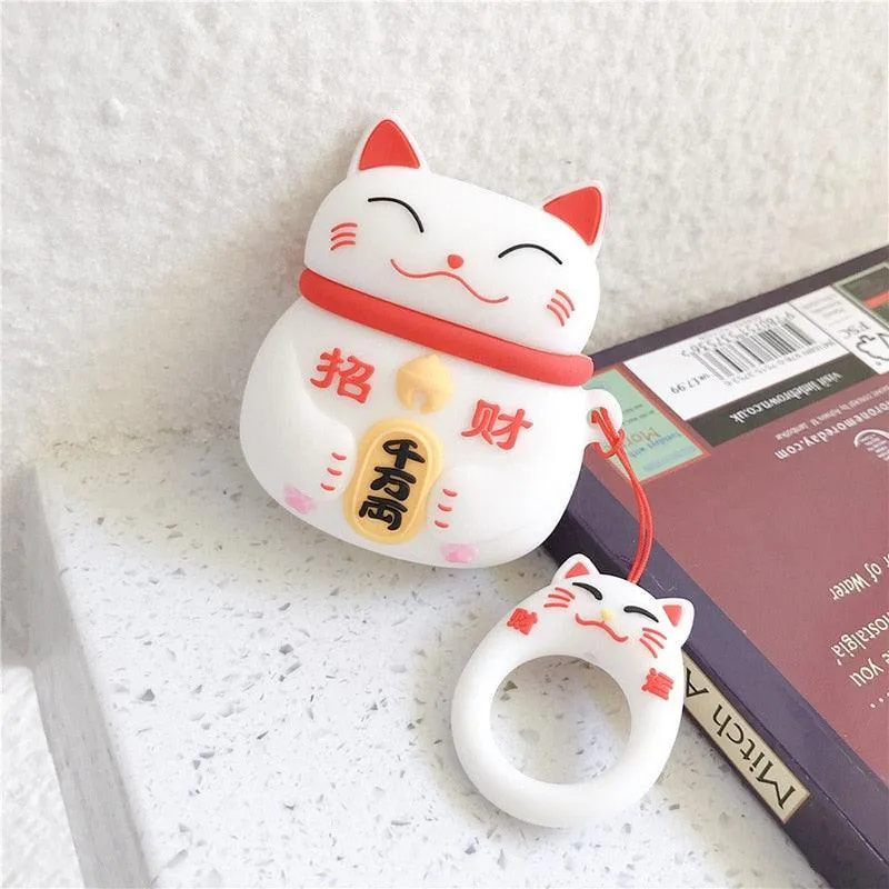 Maneki Neko Airpods Case