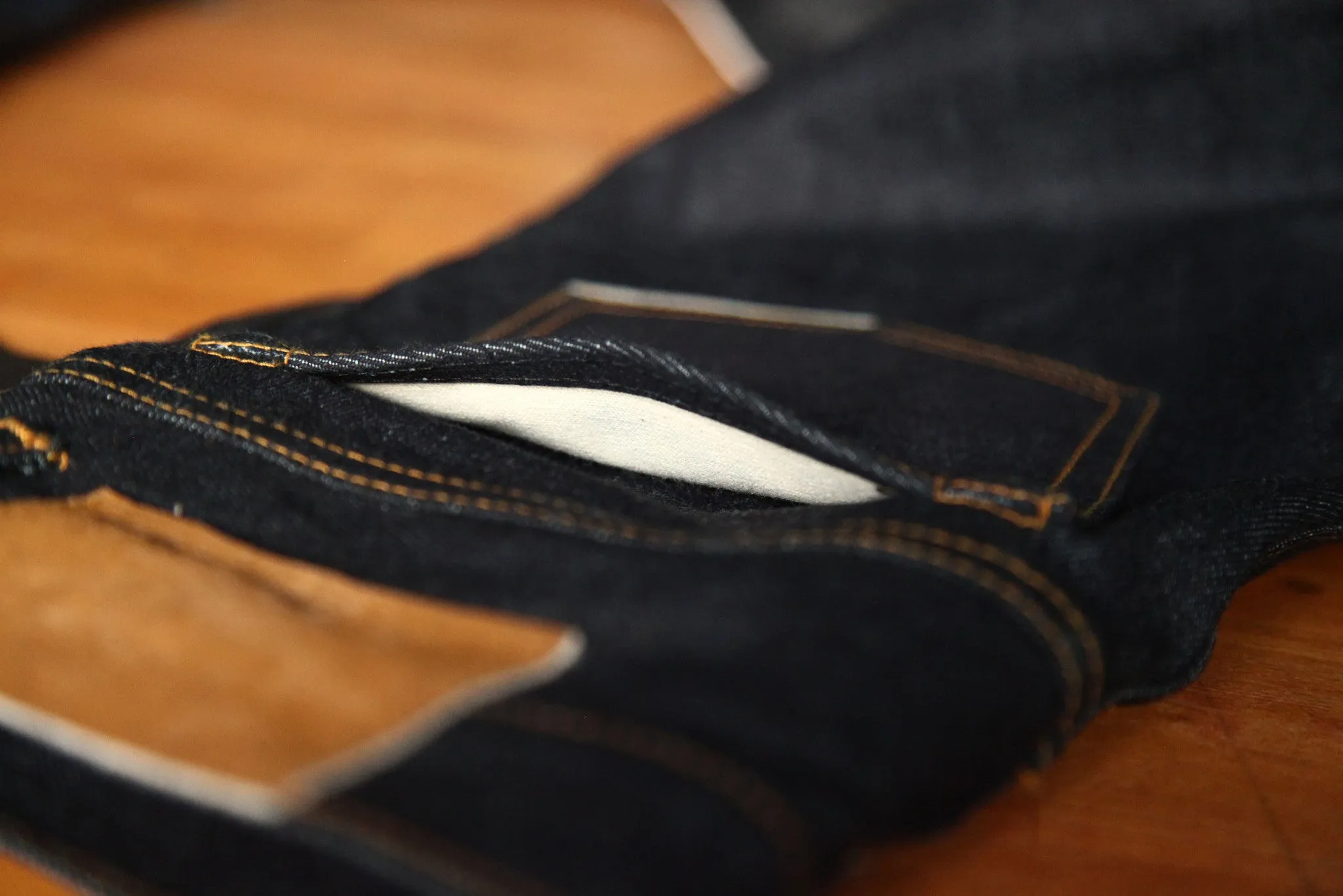 NP003 - HEAVYWEIGHT DEEP INDIGO DENIM
