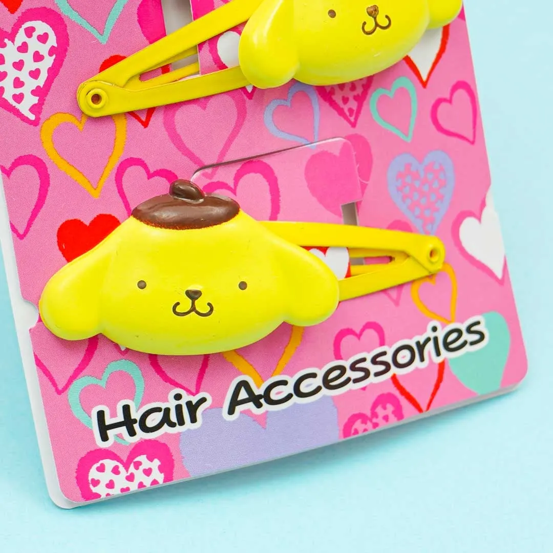 Pompompurin Hair Pins - 2 pcs